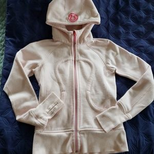 Lululemon scuba hoodie light pink